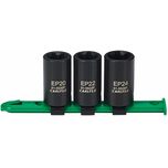 Carlyle Tools - 3 Piece 1/2 Drive Metric External Star Plus Impact Socket Set - 61-0334